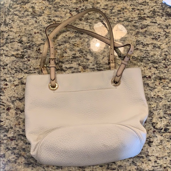 Michael Kors White Tote - Picture 2 of 4